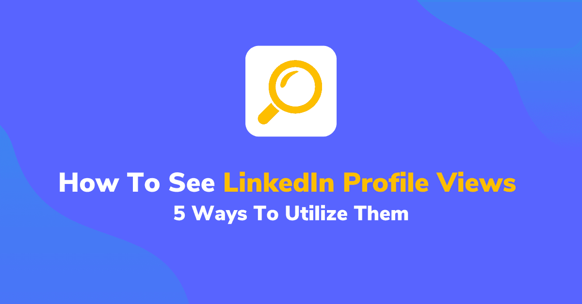 How To See LinkedIn Profile Views – 5 Ways To Utilize Them