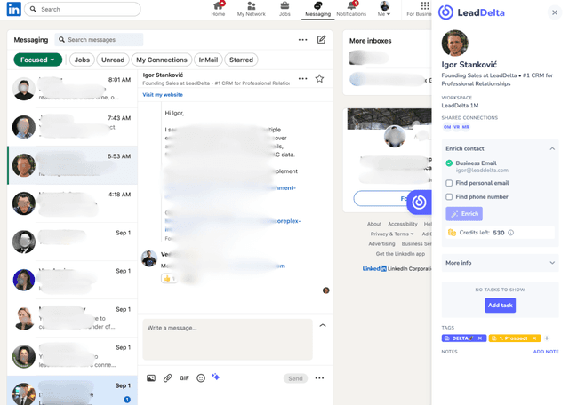 Linkedin Empty Inbox LinkedIn Inbox Management – How To Organize Your LinkedIn Messages